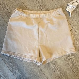 Cream Shorts